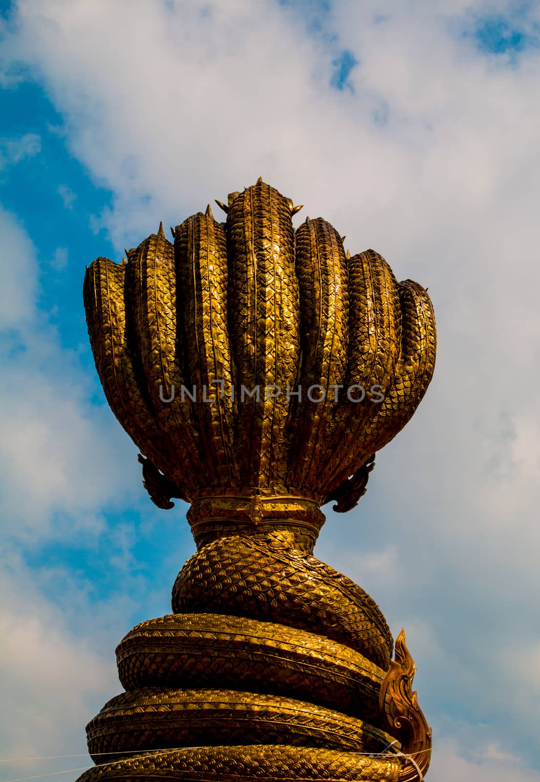 Nakhon Phanom of king naga in NAKHON PHANOM THAILAND ,landmark