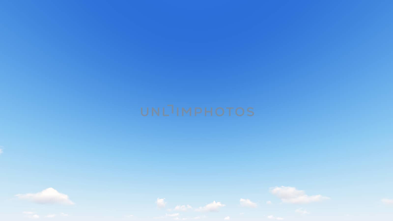 Cloudy blue sky abstract background, blue sky background with tiny clouds, 3d rendering

