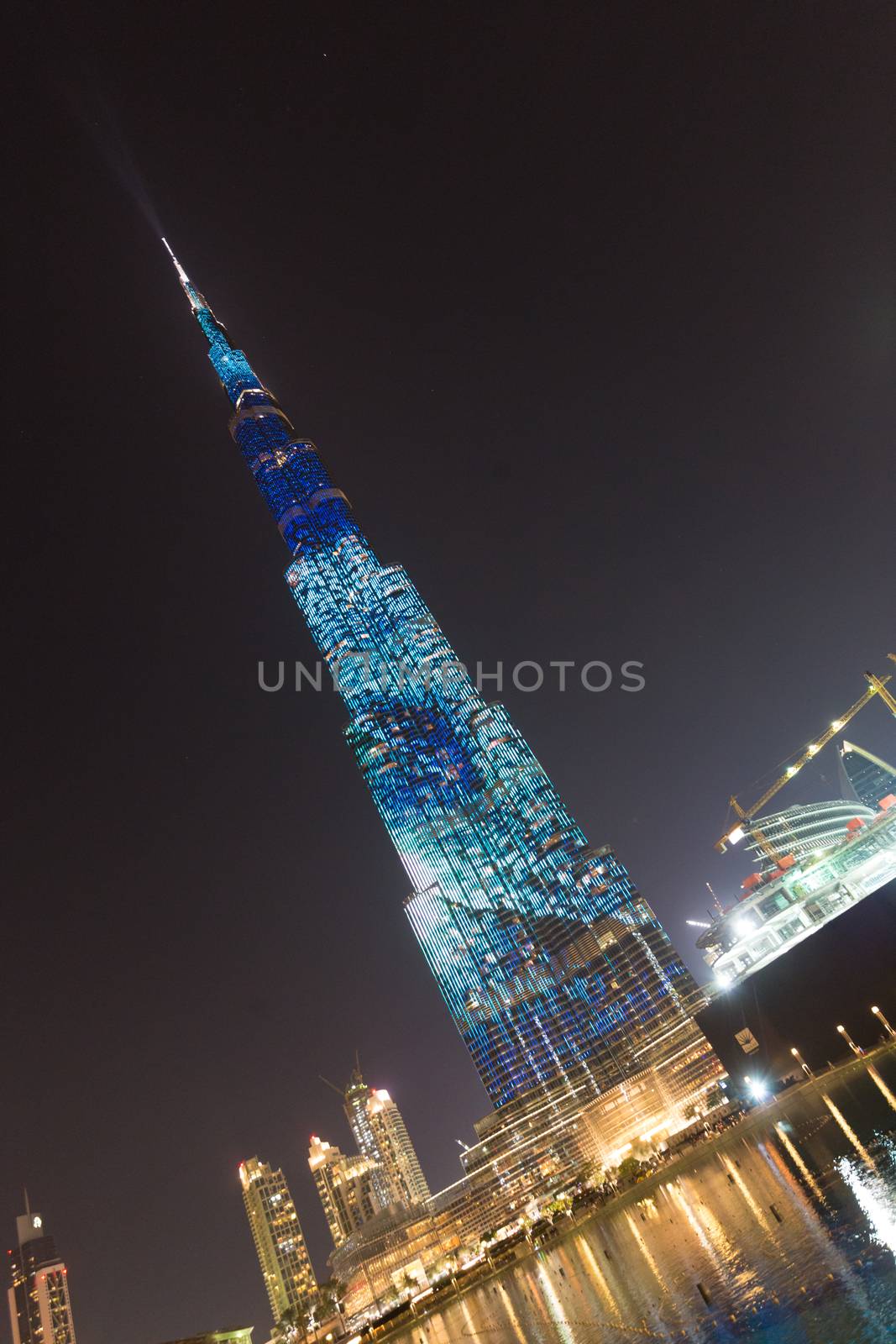 Burj Khalifa, world's tallest skyscraper, Dubai, United Arab Emirates. by kasto