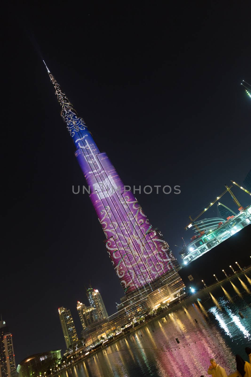 Burj Khalifa, world's tallest skyscraper, Dubai, United Arab Emirates. by kasto