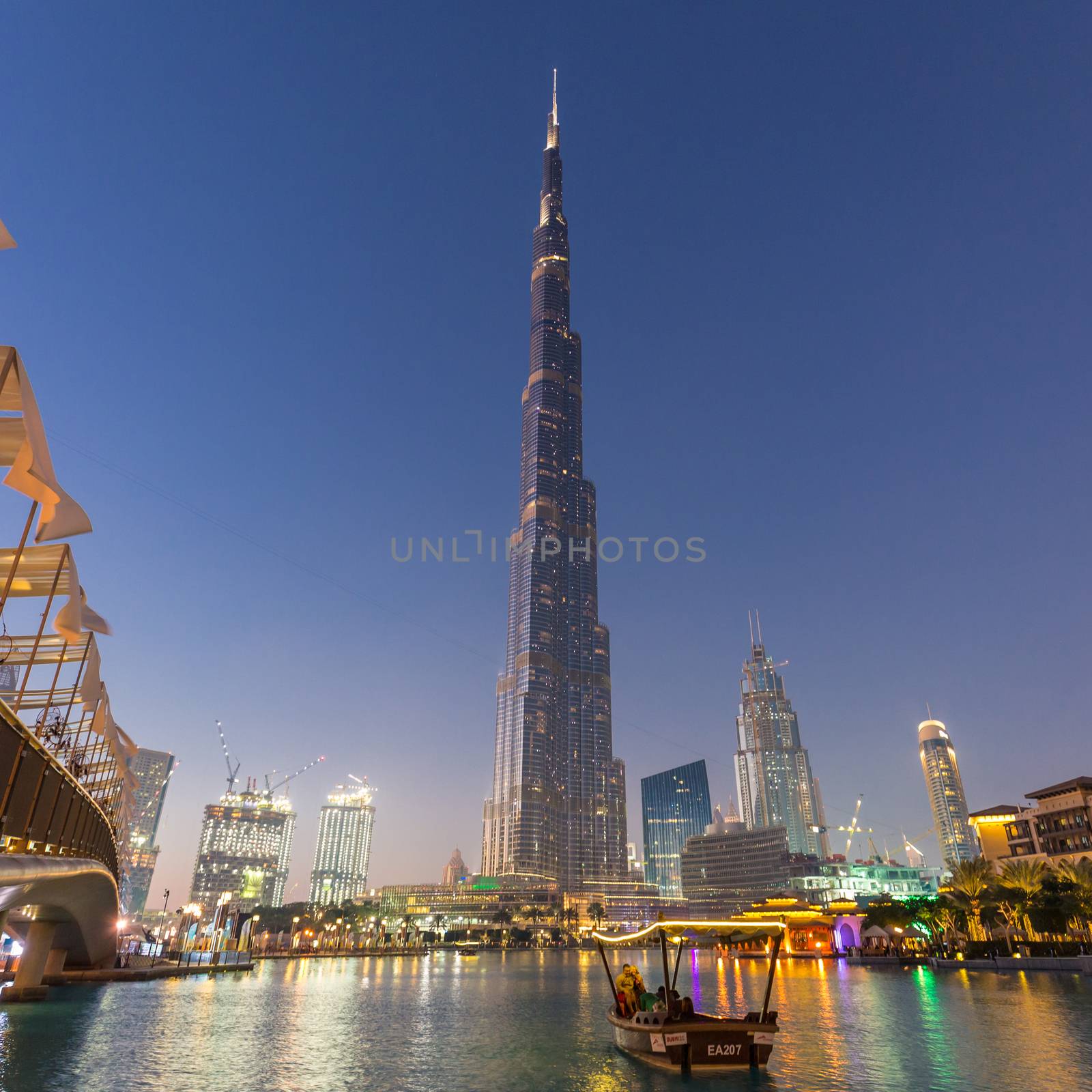 Burj Khalifa, world's tallest skyscraper, Dubai, United Arab Emirates. by kasto