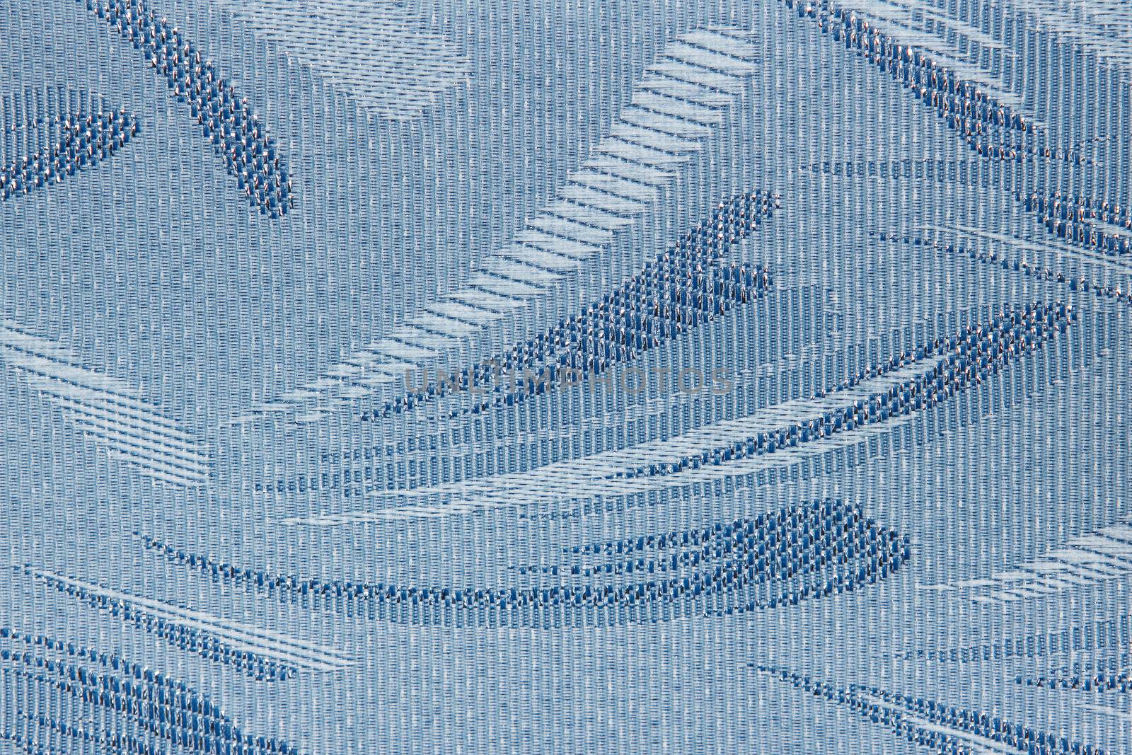 blue Fabric blind curtain texture background can use for backdrop or cover