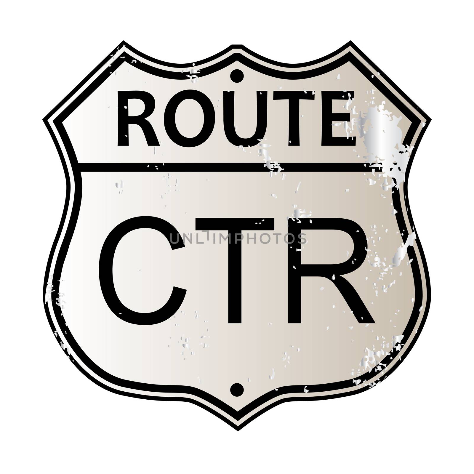 CTR Highway Sign by Bigalbaloo