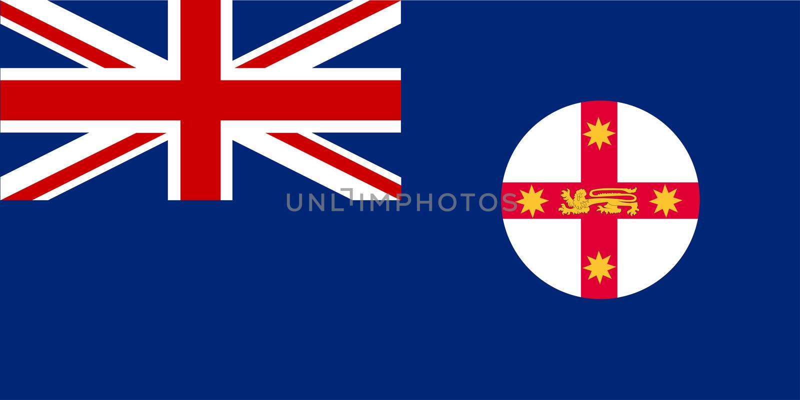 New South Wales Flag by Bigalbaloo