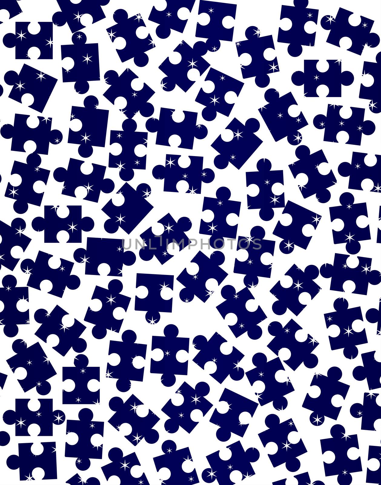 Random Jigsaw Pieces by Bigalbaloo