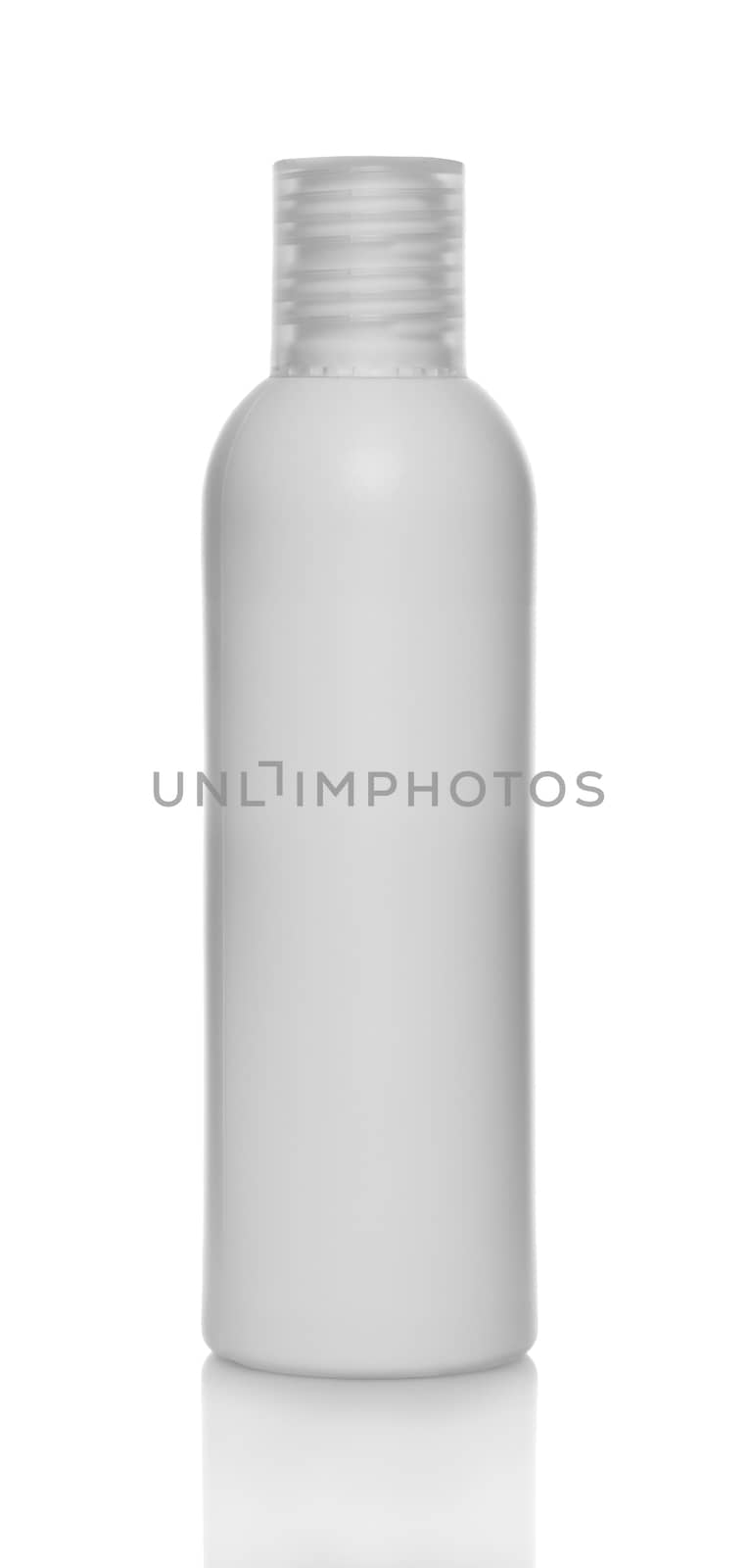 a tube of cosmetic isolated on white background