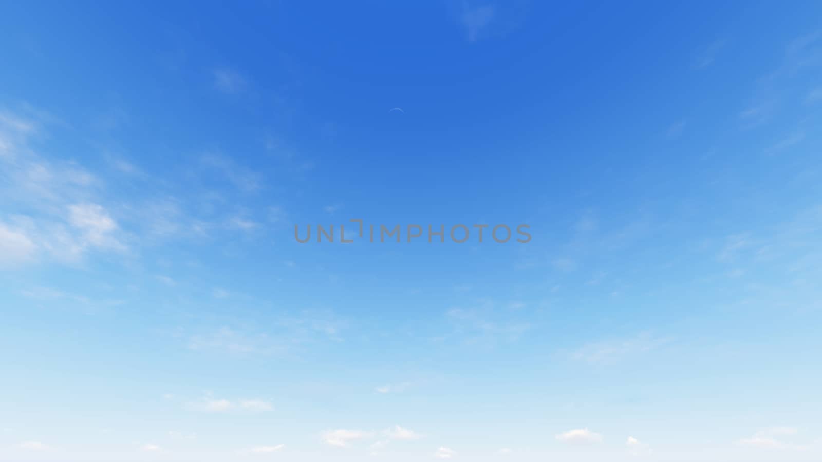 Cloudy blue sky abstract background, blue sky background with tiny clouds, 3d rendering

