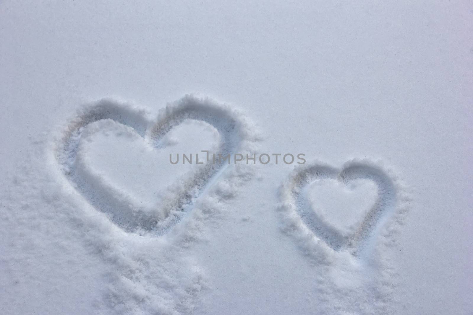 drawn in the snow by EdVal