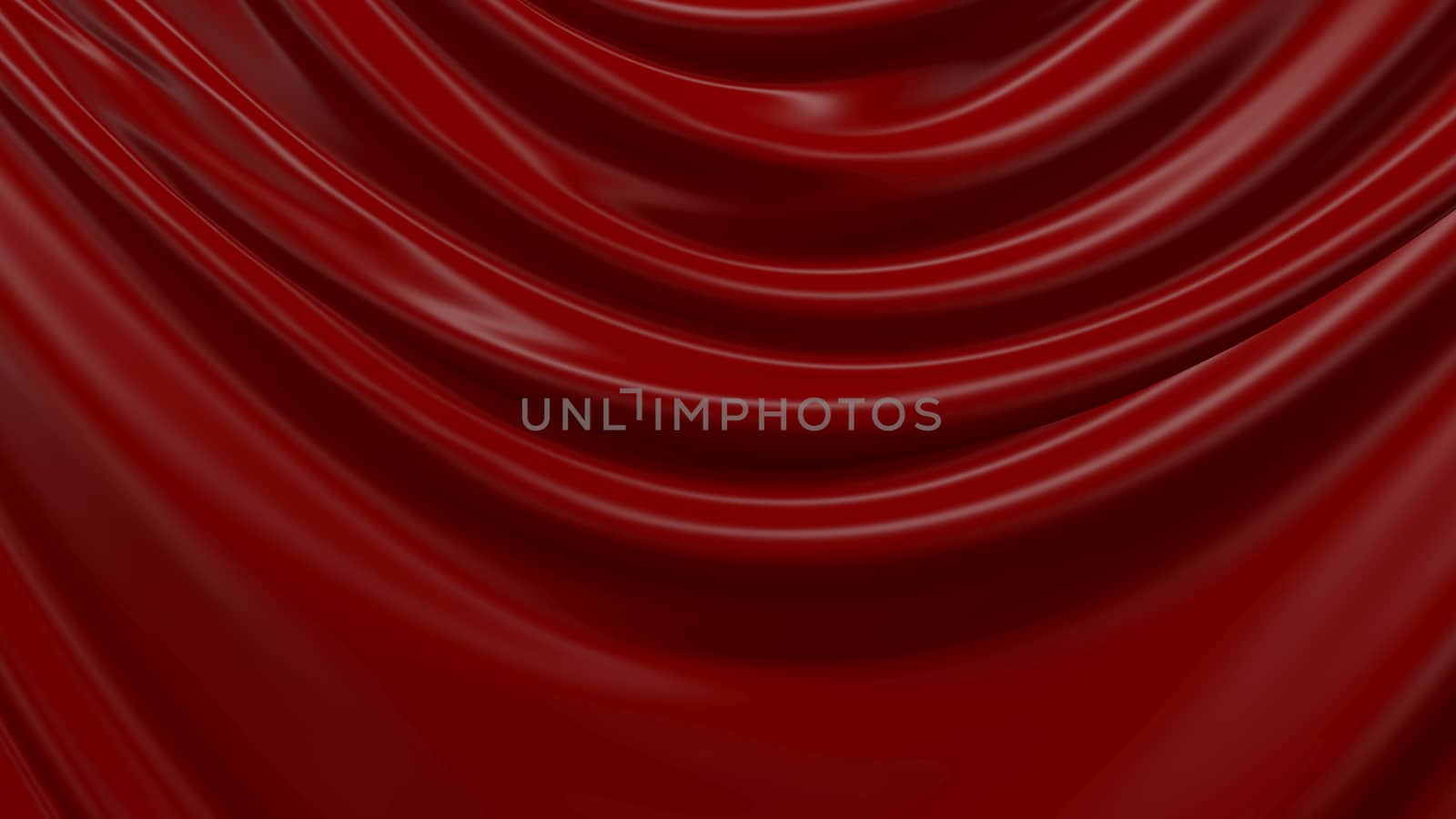 3D Illustration Abstract Red Background Cloth by brux