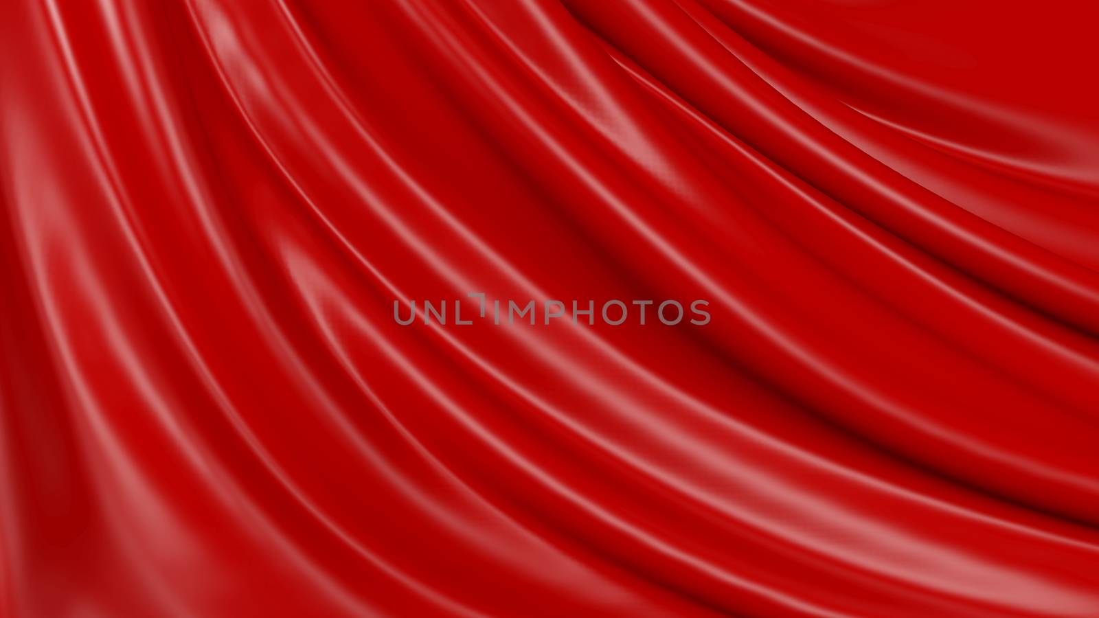 3D Illustration Abstract Red Background Cloth by brux