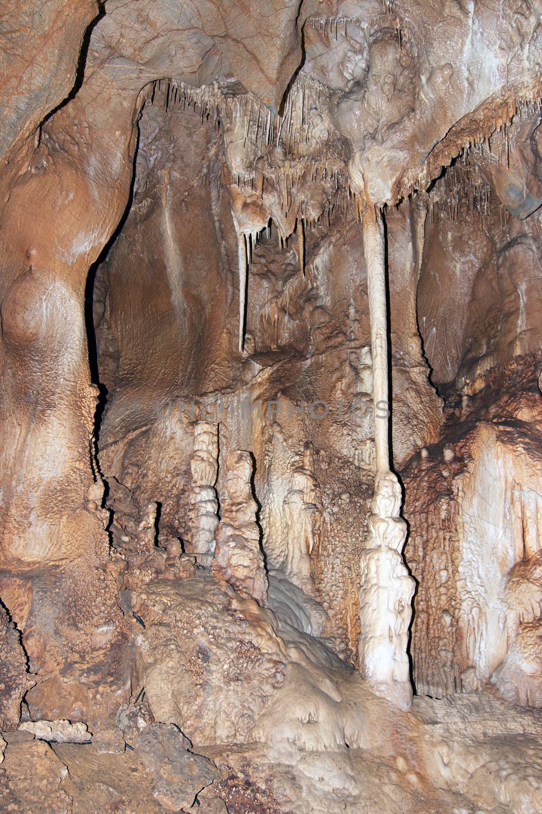 Stalactite cave - beautiful and bizarre stalactite formations by Mibuch