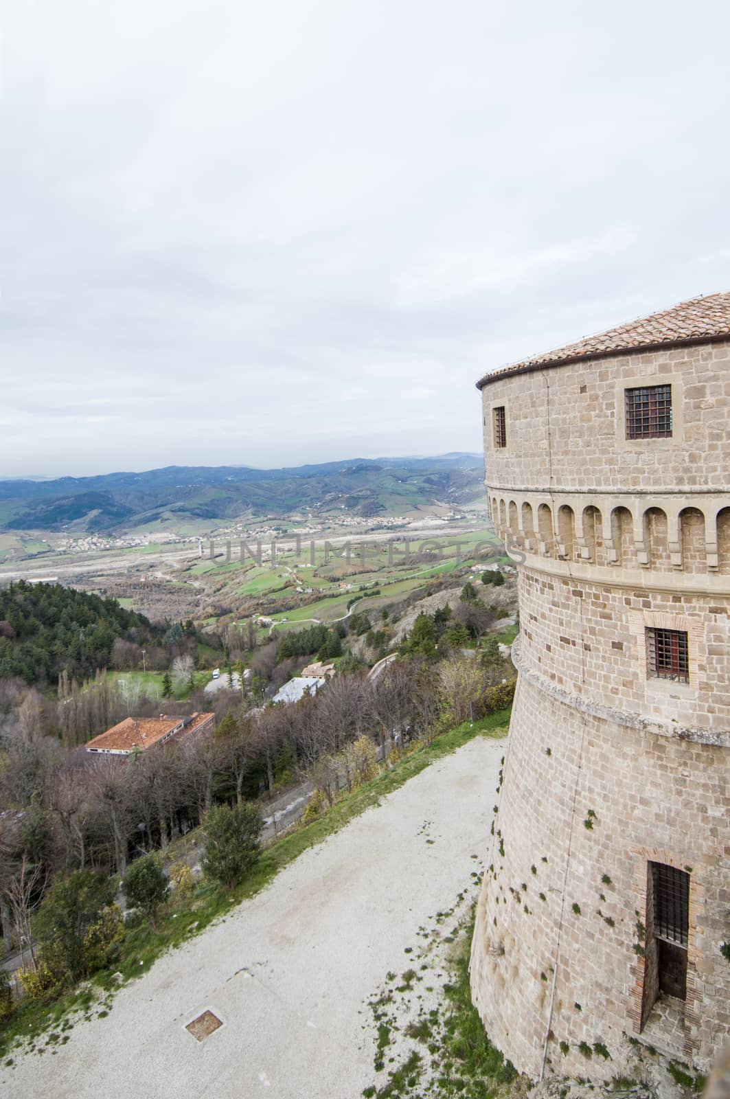 a medieval castle home to the torture museum in Tuscany