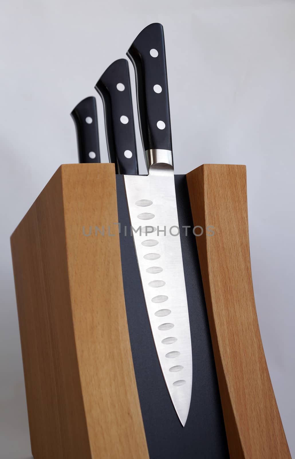 Support with a kitchen knives by Vadimdem