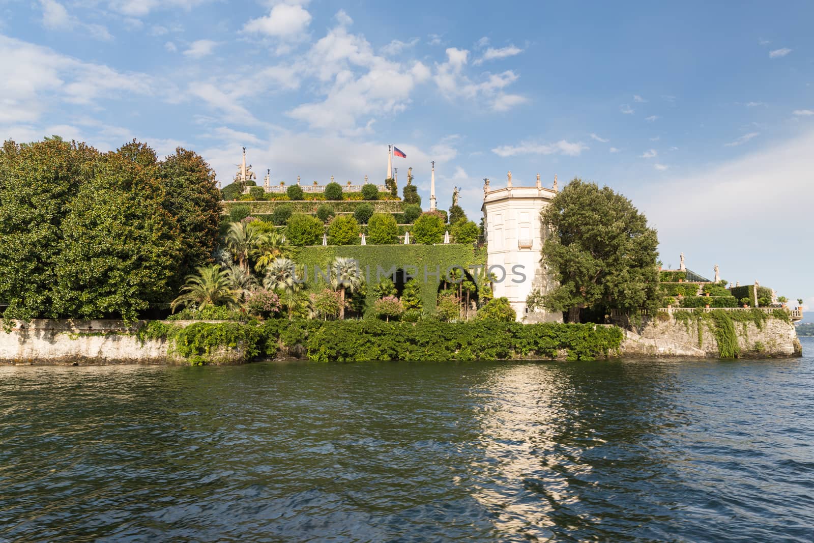 Isola Bella in Lake Maggiore near Stresa in Italy - opulent and luxurious