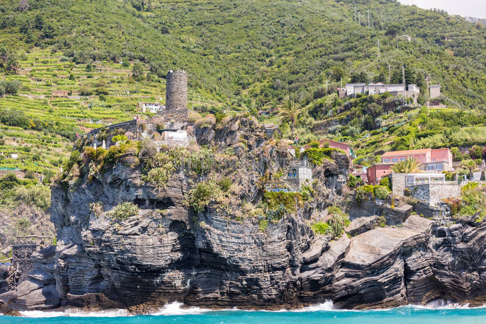 The village of Vernazza of the Cinque Terre by chrisukphoto