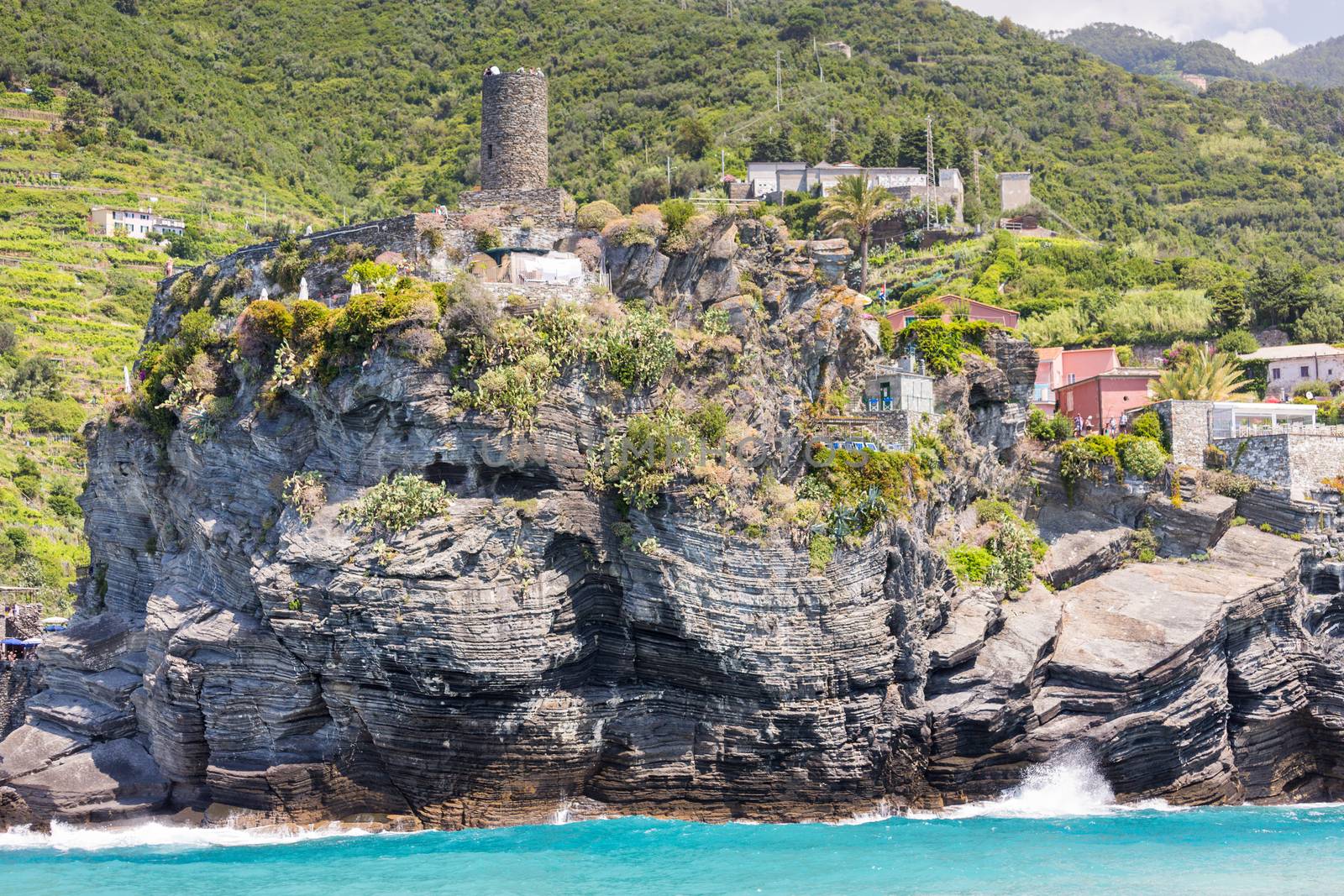 The village of Vernazza of the Cinque Terre by chrisukphoto