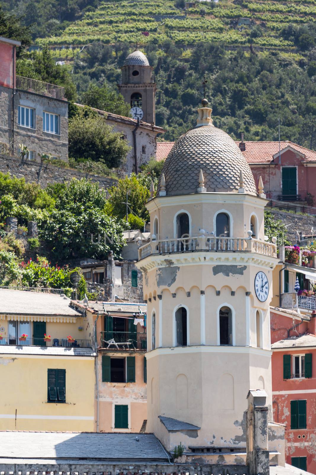 The village of Vernazza of the Cinque Terre by chrisukphoto