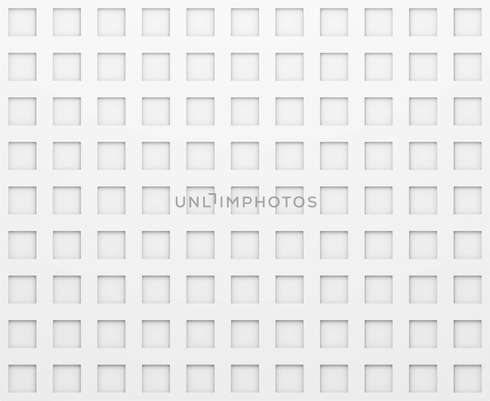 White Texture With Rectangle Pattern. 3D illustration. Background for your design