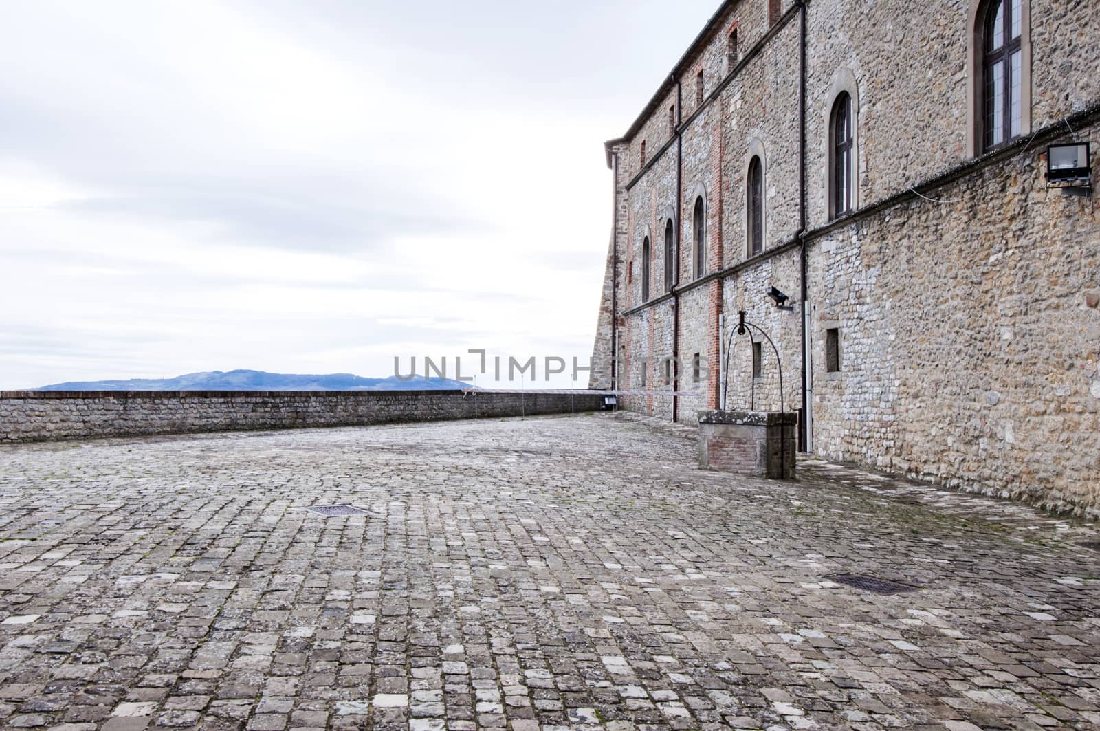 a medieval castle home to the torture museum in Tuscany