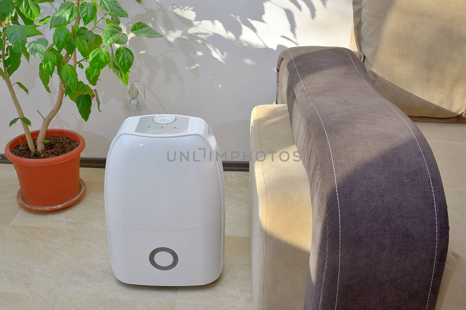 Portable dehumidifier colect water from air  by mady70