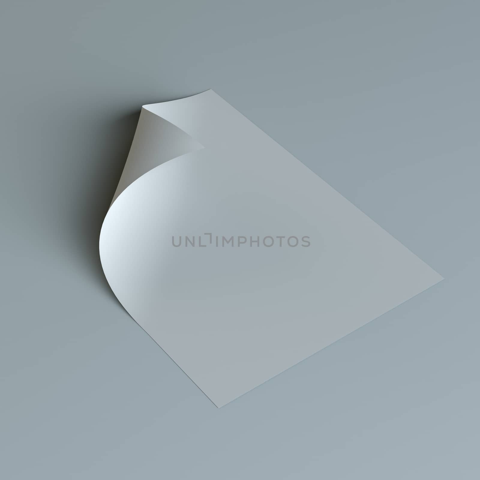 Empty paper sheet by cherezoff