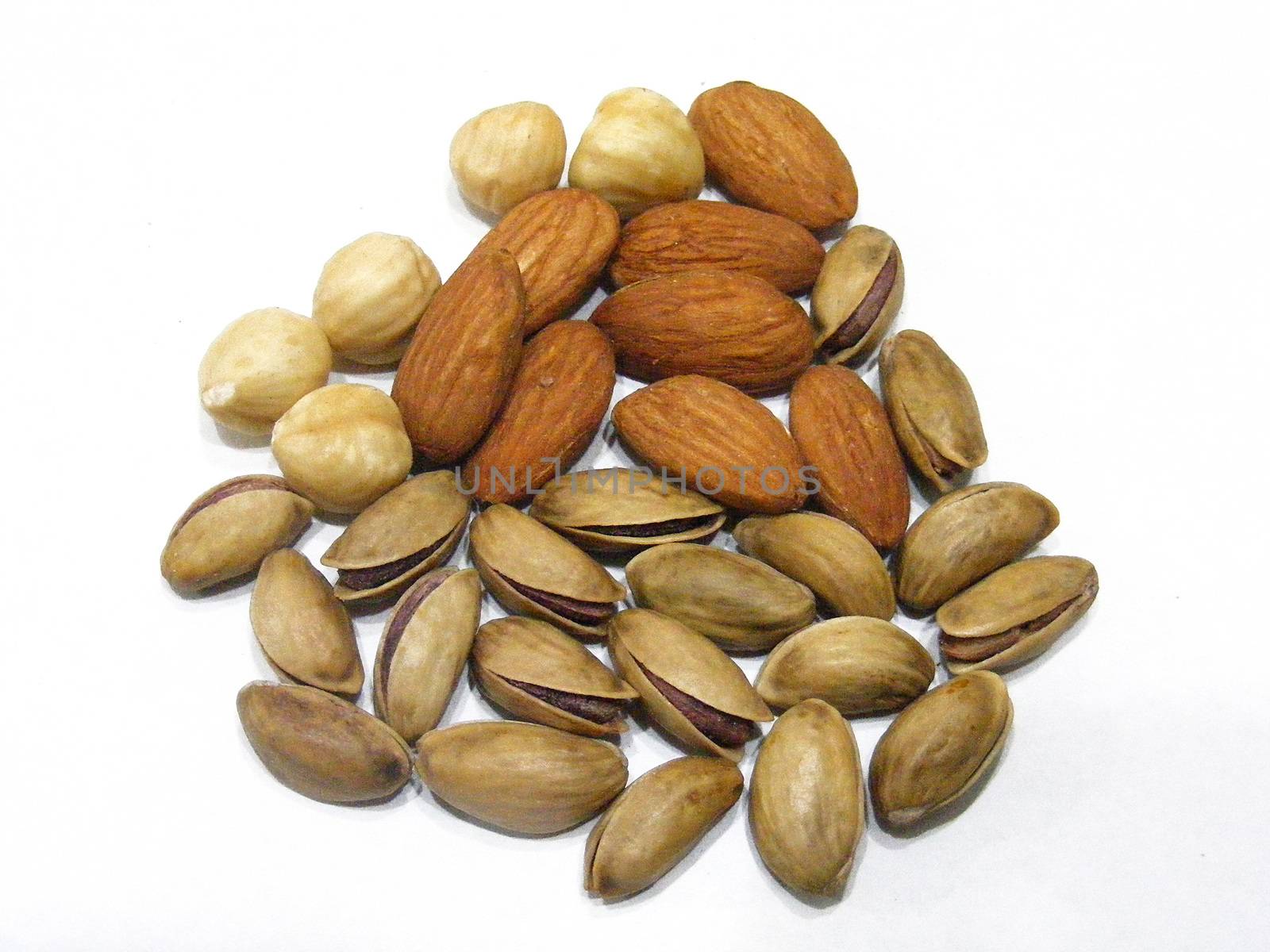 almonds, hazelnuts, pistachios pictures