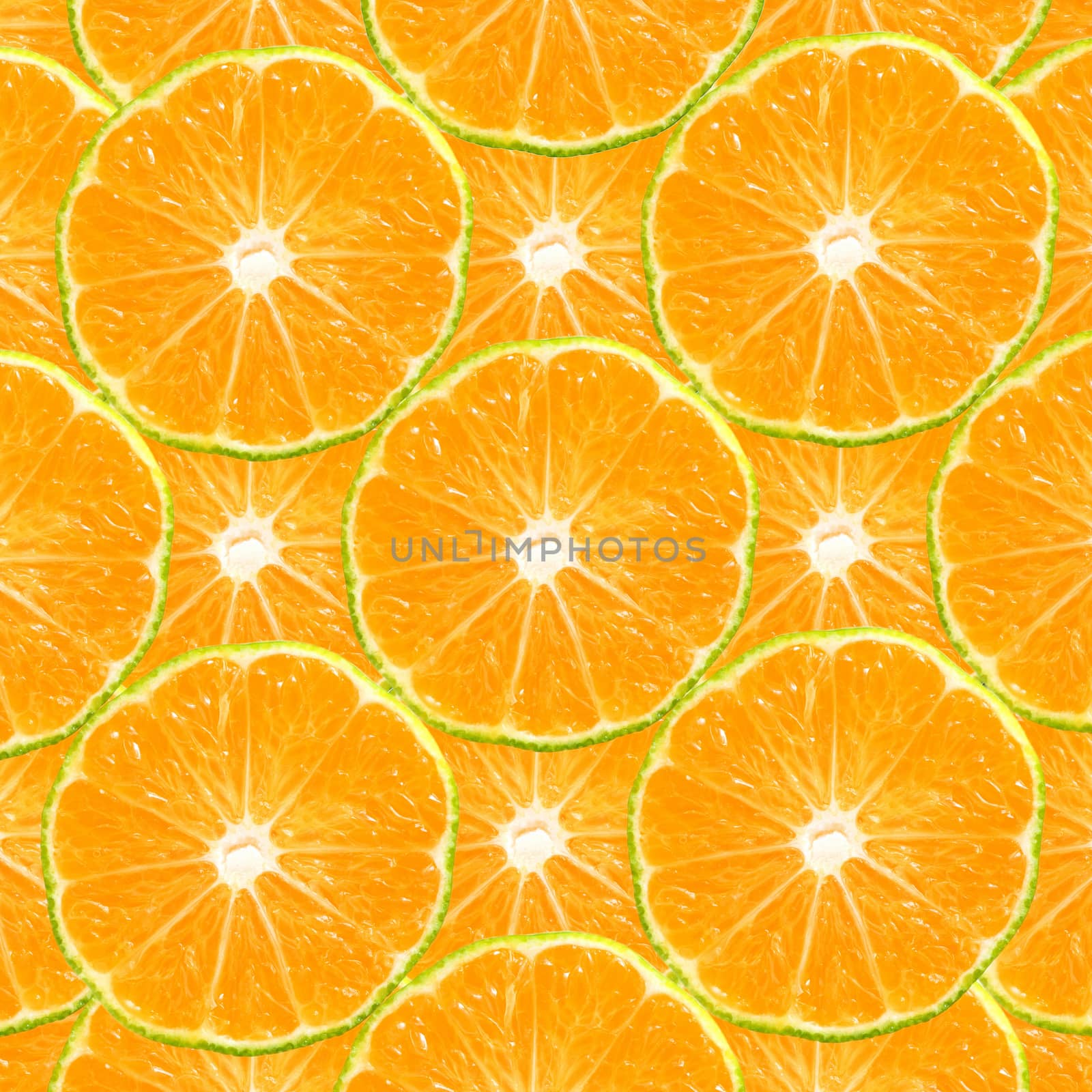 Citrus slices background by myyaym