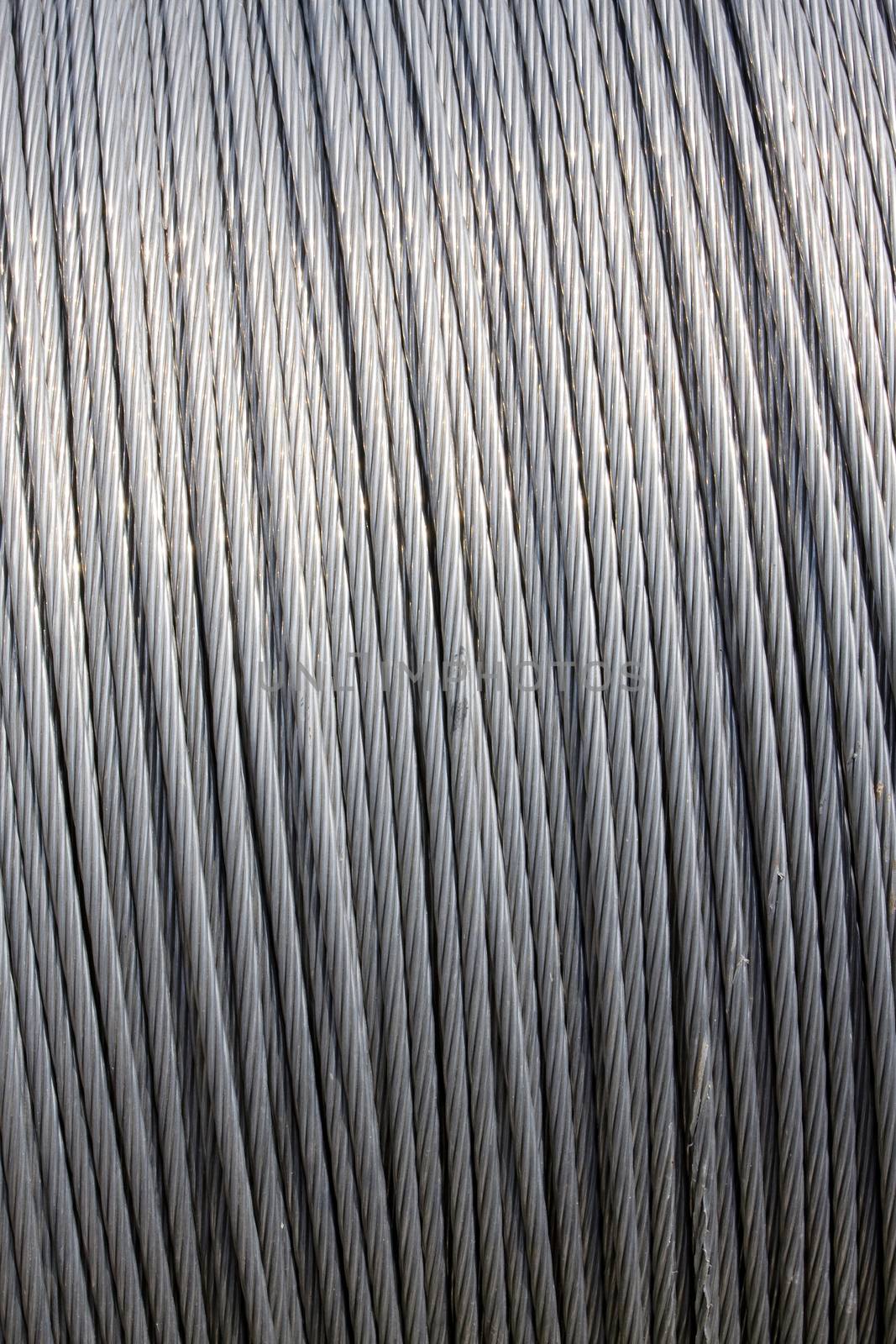Steel wire cable background texture by myyaym