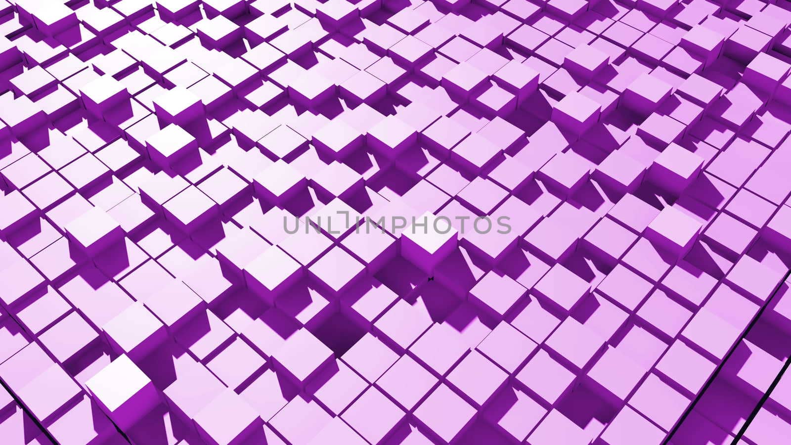 Abstract surface of moving cubes by nolimit046