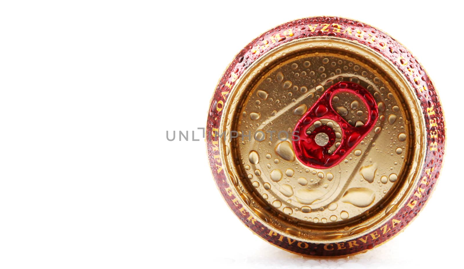 Drink Can Isolated On White