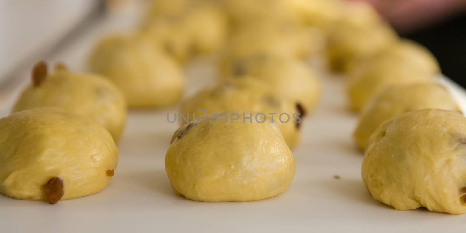 Dough for maritozzi with raisin by LuigiMorbidelli