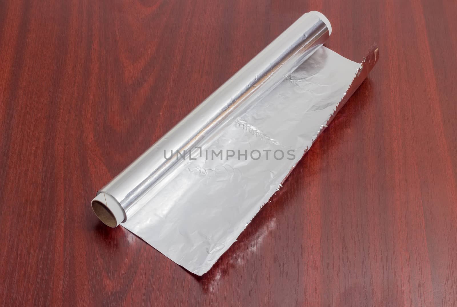 Roll of the aluminum foil for household use by anmbph