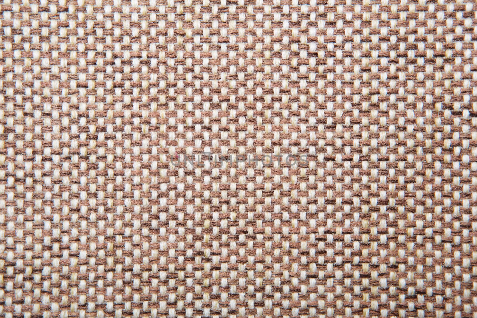 Brown checkered Rough Fabric Texture, Pattern, Background