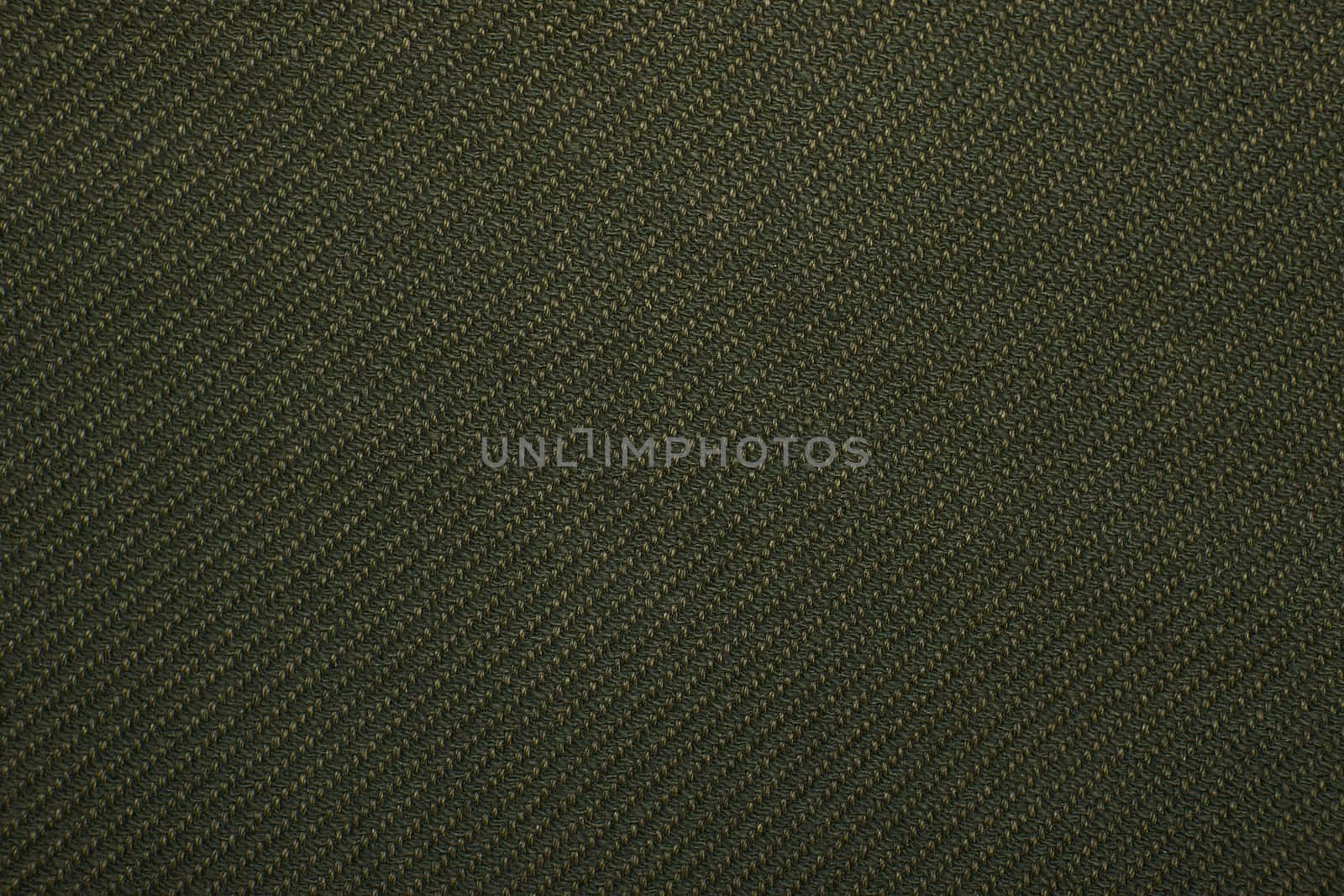 green twill weave fabric pattern texture background closeup