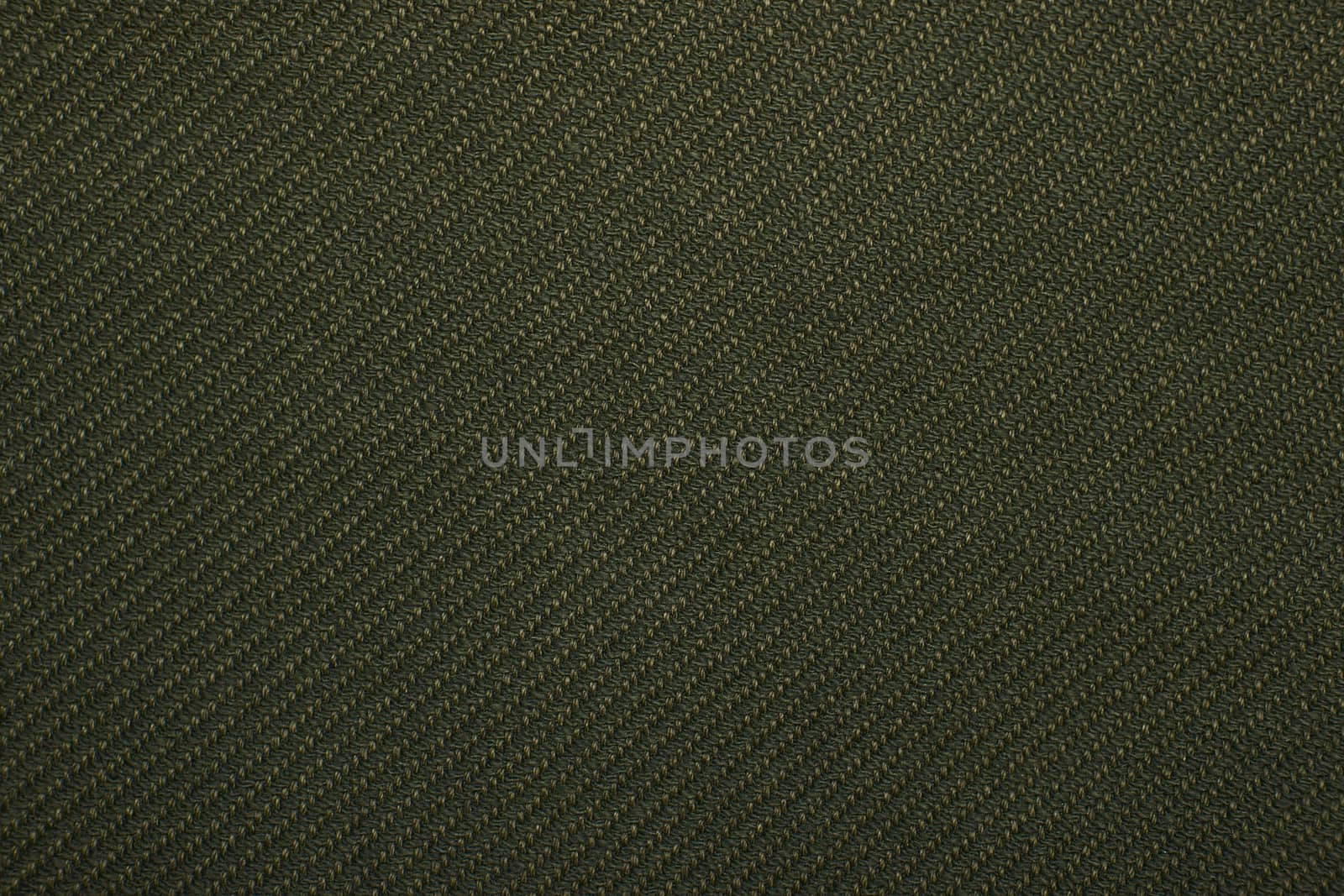 green twill weave fabric pattern texture background closeup