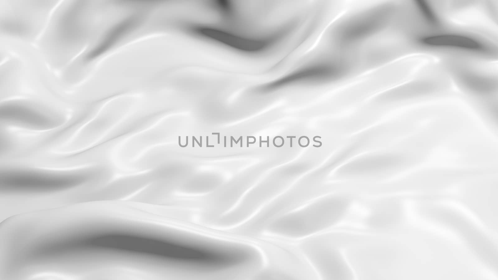 3D Illustration Abstract White Background by brux