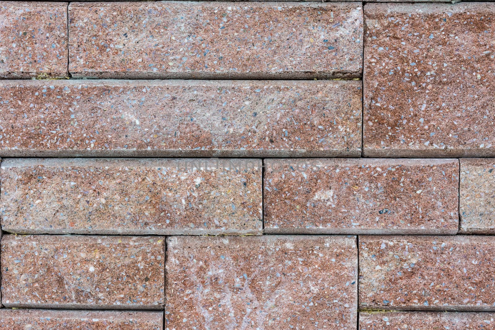 Brick wall, texture and concrete brick background