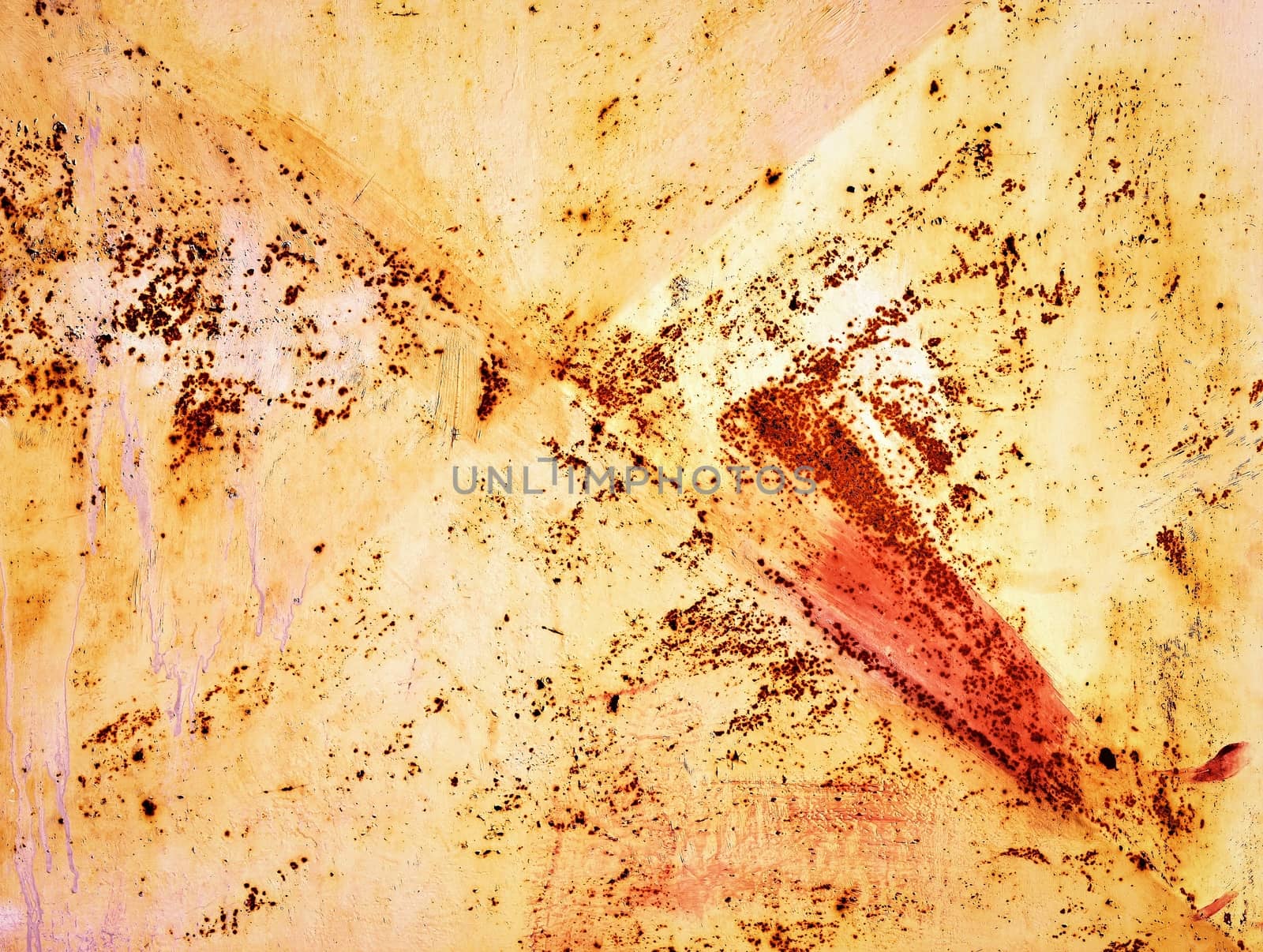 background or texture Abstract rusty paint on metal