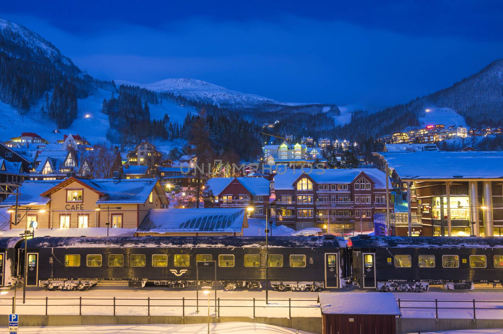 ski resort in Sweden by vizland