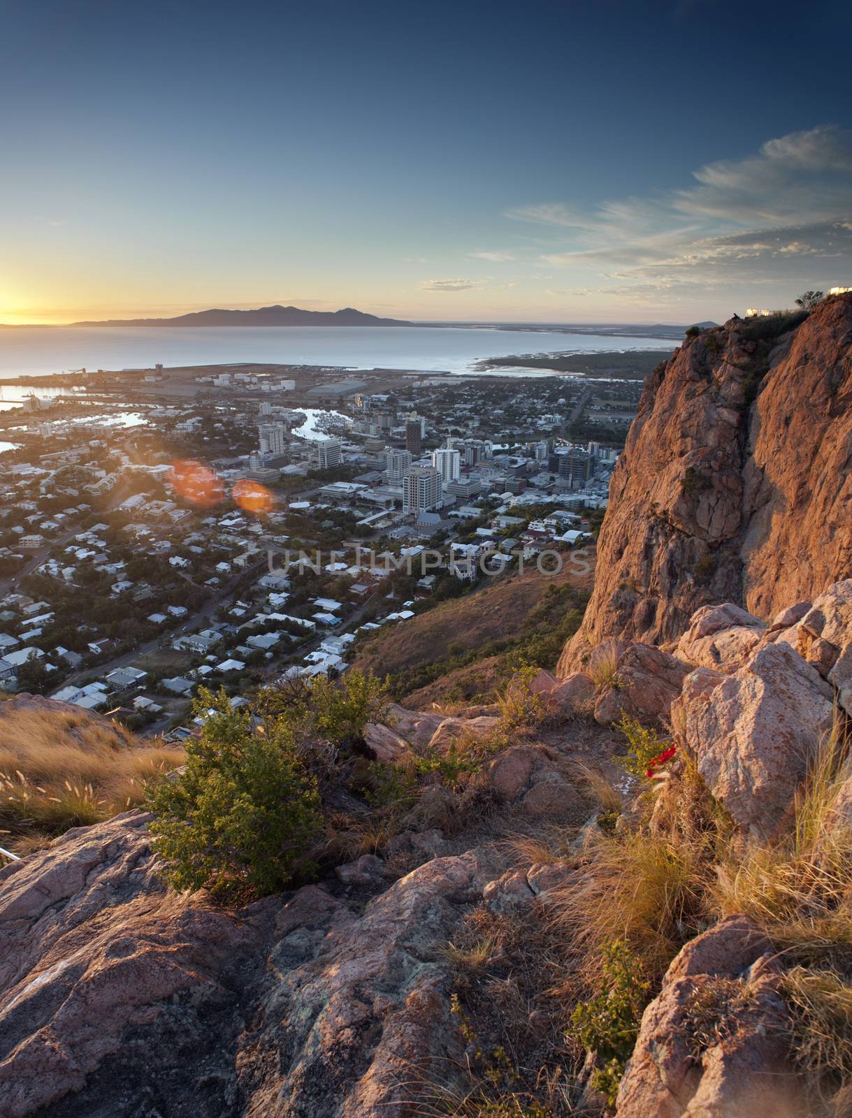 Overview of Townsville, Queensland,Australia by stockarch