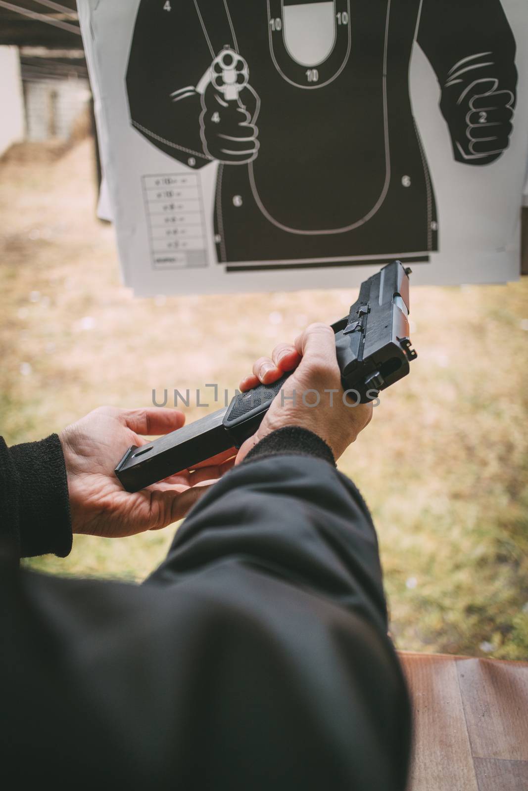 At The Shooting Range by MilanMarkovic78