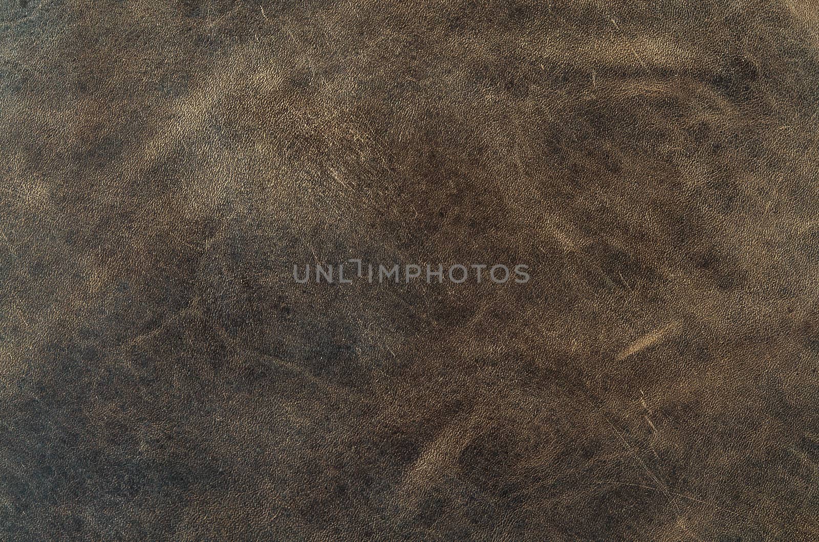 Old brown leather texture closeup. Useful as for background.