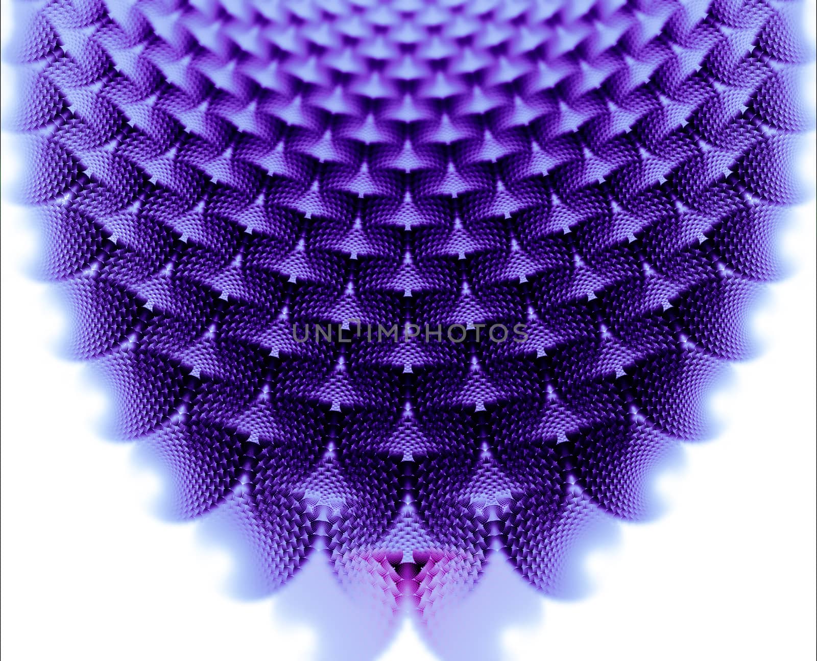 A mesmerizing and repeating fractal pattern.