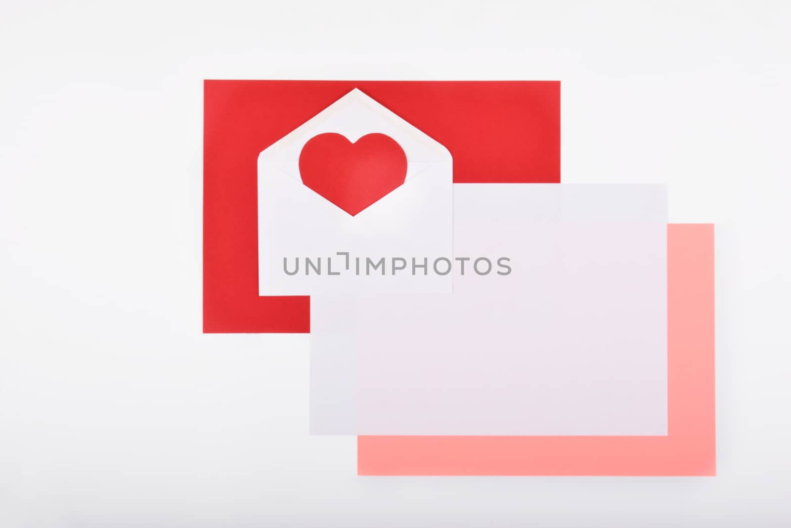 Layout objects isolated on the topic - Valentine's Day by Kazimirko