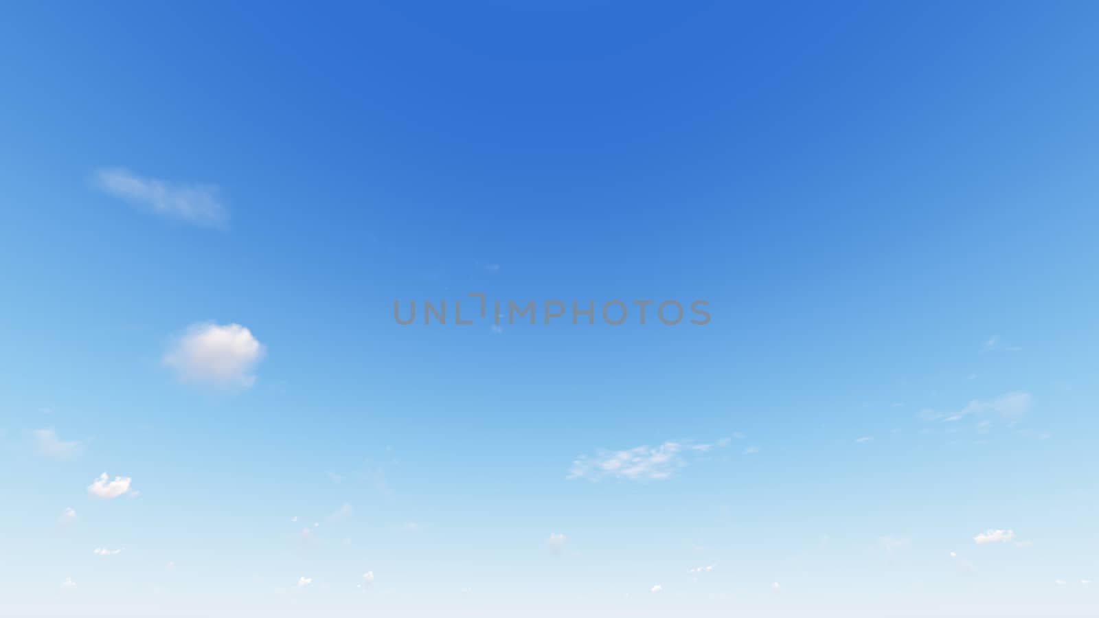 Cloudy blue sky abstract background, blue sky background with tiny clouds, 3d rendering

