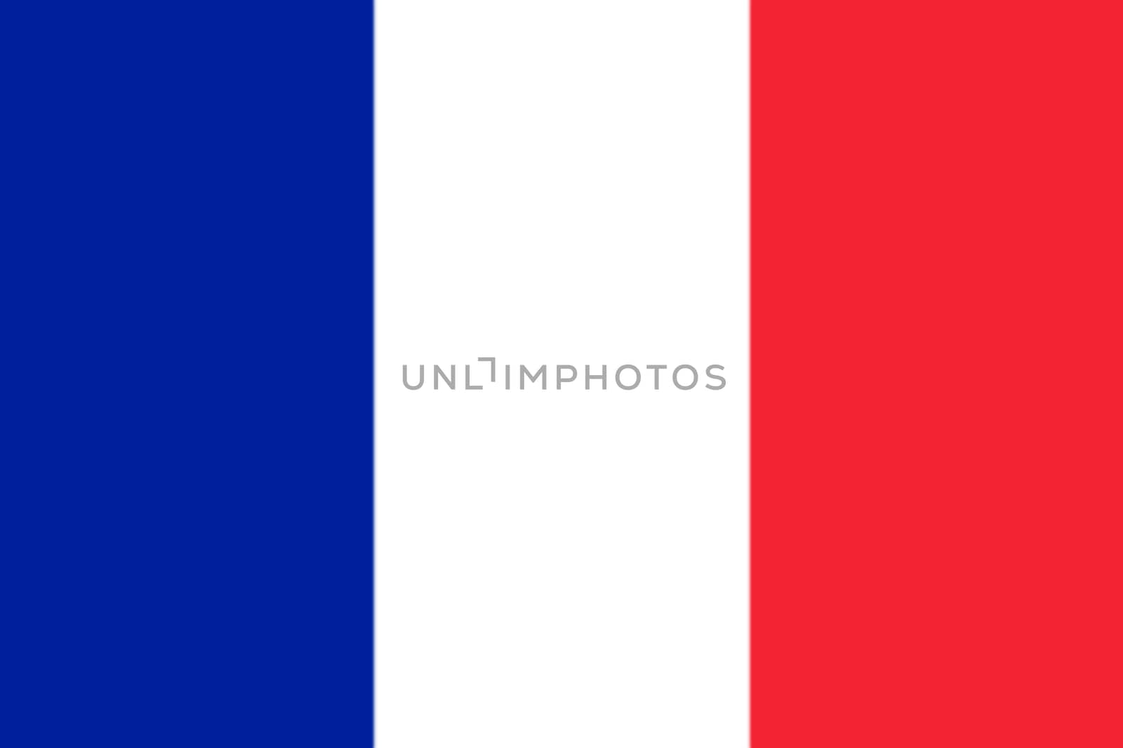 French National Flag 3D illustration 