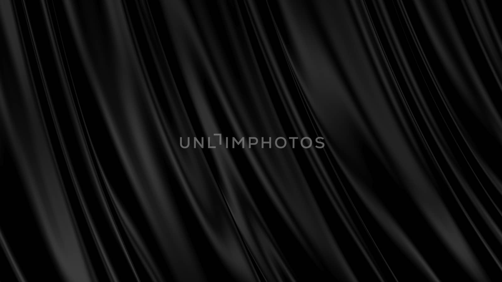 3D Illustration Abstract Black Background by brux