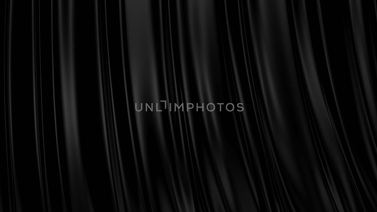 3D Illustration Abstract Black Background by brux