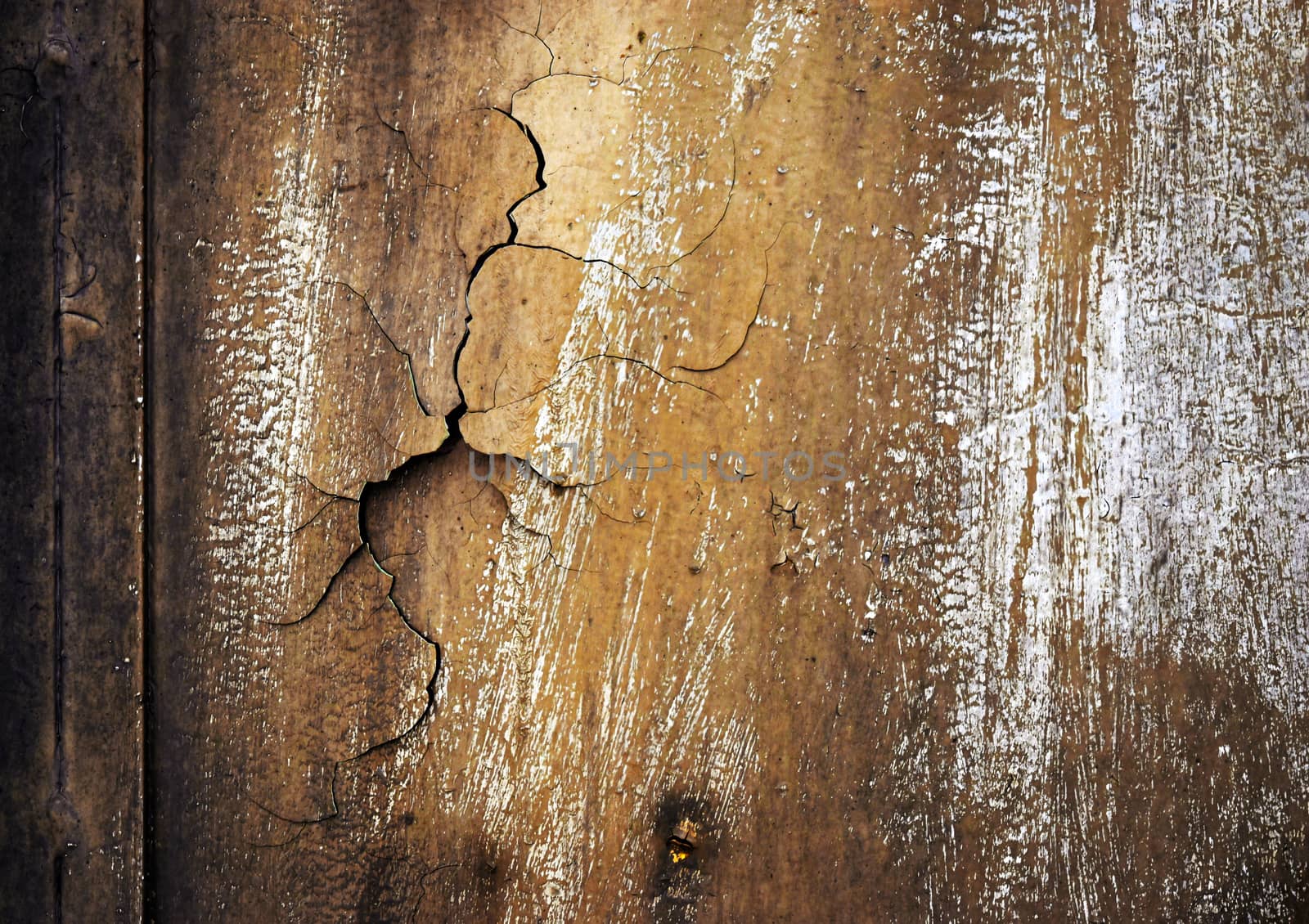 abstract background or texture rift the old ocher coat