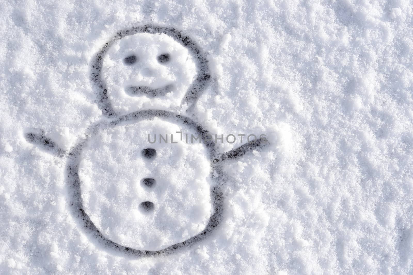 snowman sketch by hyrons